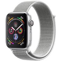 Apple Watch Series 4 GPS Silver Aluminum Case with Seashell Sport Loop 44mm، ساعت اپل سری 4 جی پی اس بدنه آلومینیوم نقره ای و بند اسپرت صدفی 44 میلیمتر