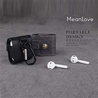 کیف چرمی کلاسیک ایرپاد وایرلس اپل مدل Mean Love ﴿ Apple Airpods Classic Leather Mean Love ﴾