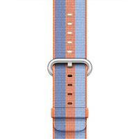 Apple Watch Band Woven Nylon Orange Stripe، بند اپل واچ نایلون مدل Woven Orange Stripe