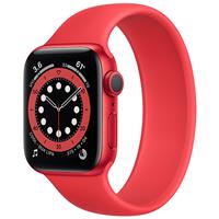 Apple Watch Series 6 GPS RED Aluminum Case with RED Solo Loop 44mm، ساعت اپل سری 6 جی پی اس بدنه آلومینیم قرمز و بند سولو لوپ قرمز 44 میلیمتر