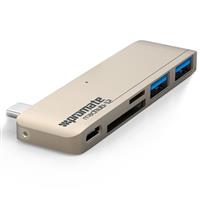 USB-C Hub High-Speed 5-in-1 USB 3.1 Promate MacHub-12، هاب USB-C دارای 5 پورت ، پرومیت مدل MacHub-12