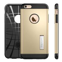 iPhone 6s Plus /6 Plus Case Spigen Slim Armor Gold، قاب اسپیگن مدل Slim Armor طلایی مناسب برای آیفون 6 پلاس و 6 اس پلاس