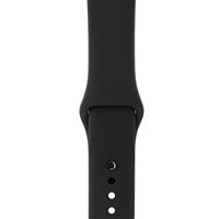 ساعت اپل سری 3 جی پی اس Apple Watch Series 3 GPS Space Gray Aluminum Case with Black Sport Band 42mm ﴿ ساعت اپل سری 3 جی پی اس بدنه آلومینیومی خاکستری با بند مشکی اسپرت 42 میلیمتر ﴾