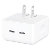Apple 35W Dual USB-C Port Compact Power Adapter، شارژر 35 وات تایپ سی کامپکت اورجینال اپل