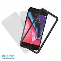 iPhone 8/7 Screen & Full Body Protection Clear Coat Fusion Impact، محافظ 360 درجه صفحه و بدنه آیفون 8/7 کلیرکت فیوژن