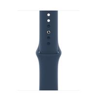 ساعت اپل سری 7 جی پی اس Apple Watch Series 7 GPS Blue Aluminum Case with Abyss Blue Sport Band 41 mm ﴿ ساعت اپل سری 7 جی پی اس بدنه آلومینیومی آبی و بند اسپرت آبی 41 میلیمتر ﴾