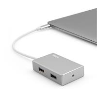 JCPAL LiNX Ultra Slim USB-C to USB 3.0 Hub (4 Port)، هاب مک بوک 12 اینچ جی سی پال ، USB-C به 4 پورت USB 3.0