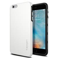 iPhone 6s Plus /6 Plus Case Spigen Thin Fit Hybrid White، قاب اسپیگن مدل Thin Fit Hybrid سفید آیفون 6 پلاس و 6 اس پلاس