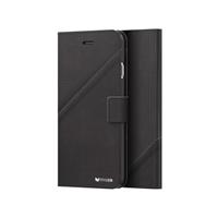 iPhone 8/7 Plus Case Mozo Flip Cover Black، کیف آیفون 8/7 پلاس موزو فلیپ کاور مشکی