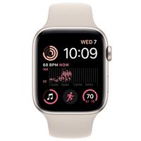 ساعت اپل اس ای 2 Apple Watch SE2 Starlight Aluminum Case with Starlight Sport Band 44mm ﴿ ساعت اپل اس ای 2 بدنه آلومینیومی استارلایت و بند اسپرت استارلایت 44 میلیمتر ﴾