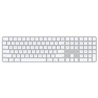 Magic Keyboard with Touch ID and Numeric Keypad white، مجیک کیبورد نامریک با تاچ آیدی سفید