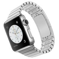 Apple Watch Watch Stainless Steel Case with Link Bracelet Band 38mm، ساعت اپل بدنه استیل بند دستبندی استیل 38 میلیمتر