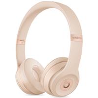 Headphone Beats Solo3 Wireless On-Ear Headphones - Matte Gold، هدفون بیتس سولو 3 وایرلس طلایی مات
