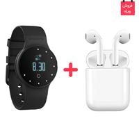 Smart Watch Geeks!Me + Bluetooth Headset Air، ساعت هوشمند جیکس می + هدست بلوتوث ایر