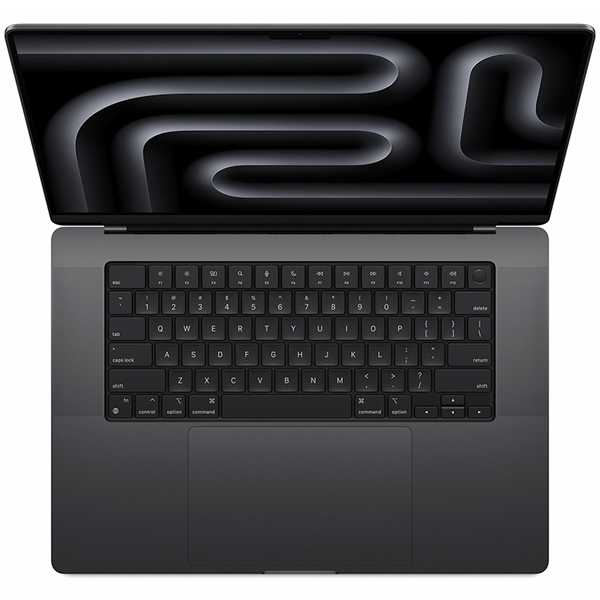 عکس مک بوک پرو MacBook Pro M4 Max MX313 Space Black 16 inch 2024، عکس مک بوک پرو ام 4 مکس مدل MX313 رنگ مشکی 16 اینچ 2024