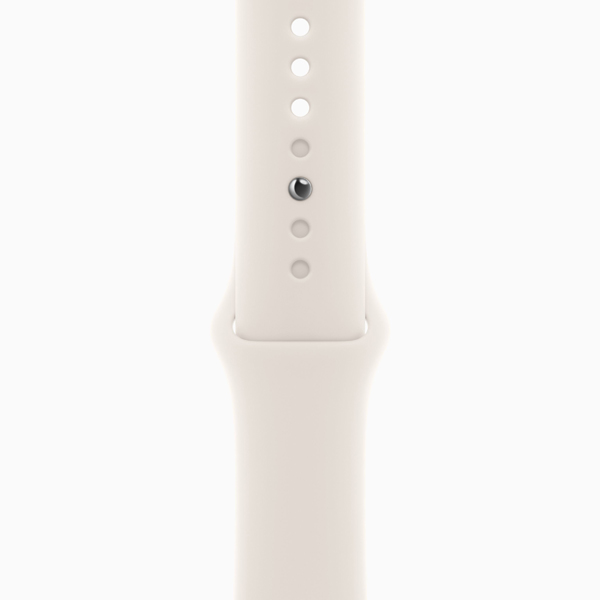 آلبوم ساعت اپل اس ای 3 Apple Watch SE3 Starlight Aluminum Case with Starlight Band 40mm، آلبوم ساعت اپل اس ای 3 بدنه آلومینیومی استارلایت و بند اسپرت استارلایت 40 میلیمتر